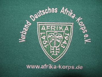 Verband Deutsches Afrika-Korps e.V. T-Shirt Stickerei